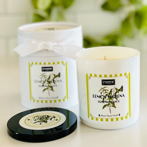 Lemon Verbena Rosemary Sage Soy Candle