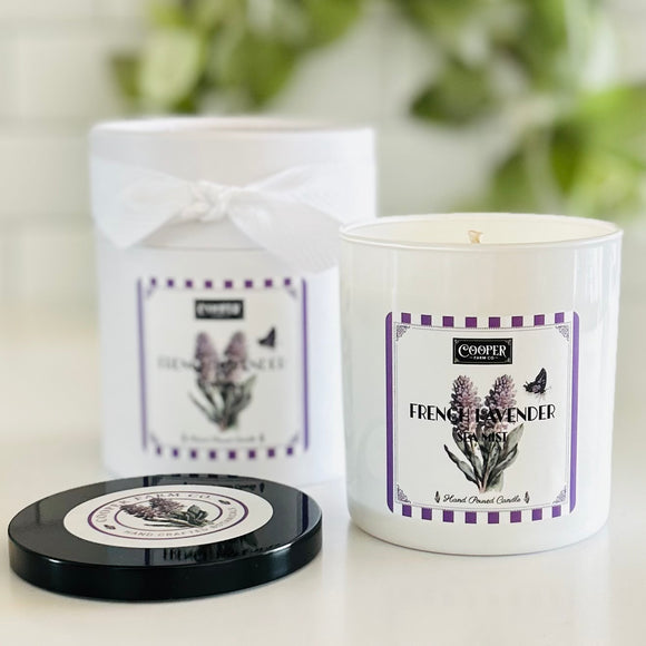 French Lavender Sea Mist Soy Wax Candle