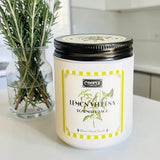 Lemon Verbena Rosemary Sage Soy Candle